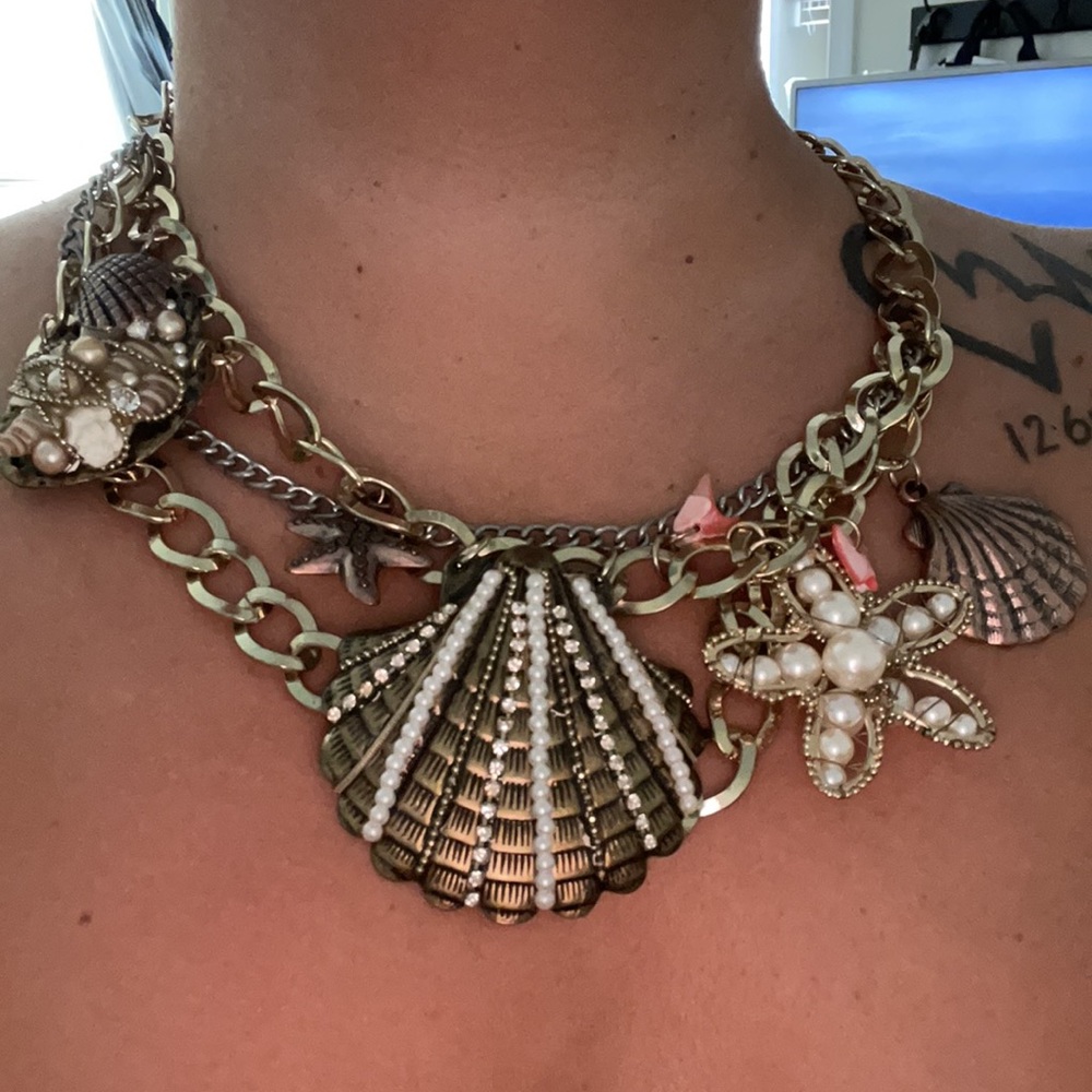 Very cute beach theme necklace